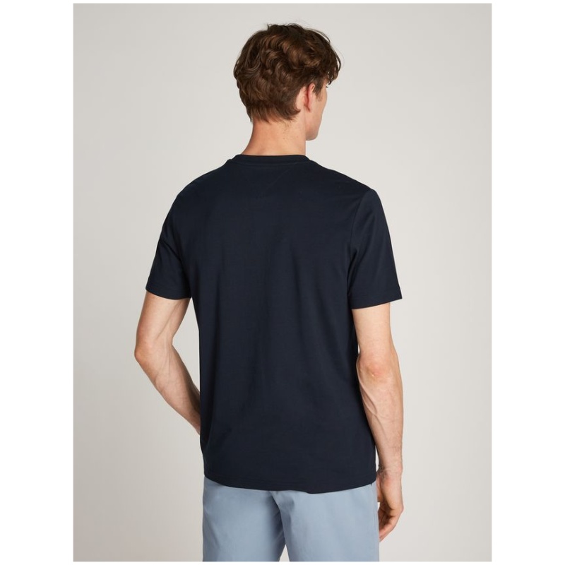 TOMMY HILFIGER Central chest stripe tee